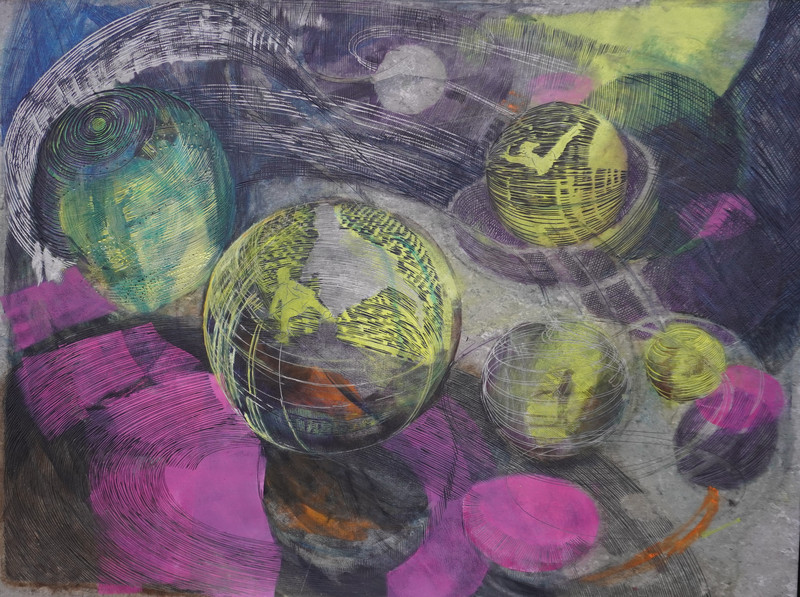 Klick öffnet Bildbetrachter; wirbelnde Kugeln