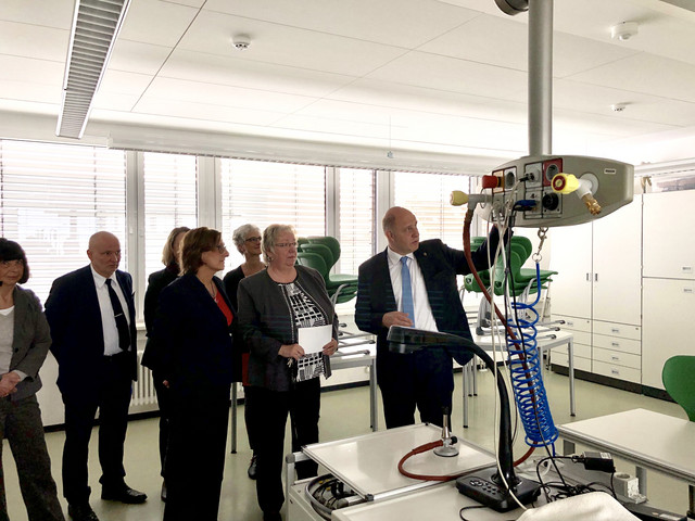 Besuch der Schule mit dem sonderpädagogischen Förderschwerpunkt Lernen „J. H. Pestalozzi“