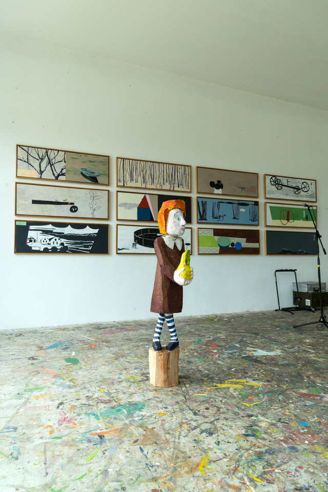 Künstler zeigen in Neuwerder Skulpturen, Malerei und mehr.