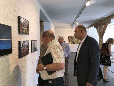 Landrat in der Kulturmühle Perwenitz, Landrat im Jugendclub Bravo in Grünfelde, ©Landkreis Havelland