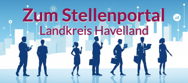 Link zum Stellenportal Landkreis Havelland