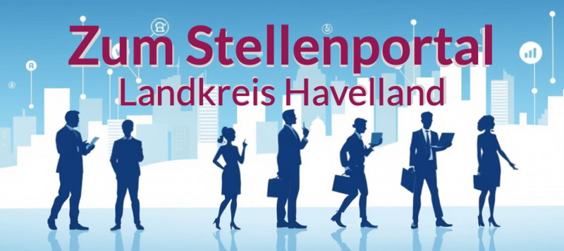 Link zum Stellenportal Landkreis Havelland