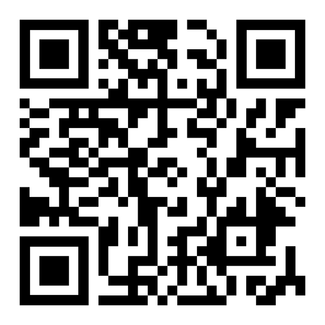 QR-Code, Scan öffnet auf einer externen Internetseite eine Umfrage zum bundesweiten Warntag