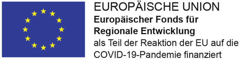 Klick öffnet Bildbetrachter, Logo EFRE