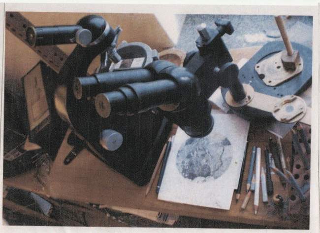 Klick öffnet Bildbetrachter; Polarisationsmikroskop