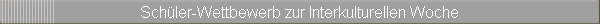 Schler-Wettbewerb zur Interkulturellen Woche
