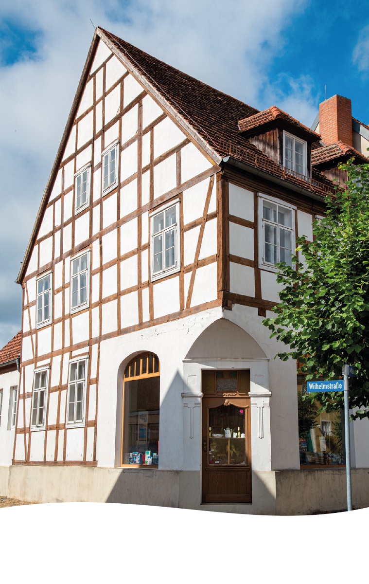 Heute befindet sich in dem Gebäude die Gemeindebibliothek und das Heimatmuseum