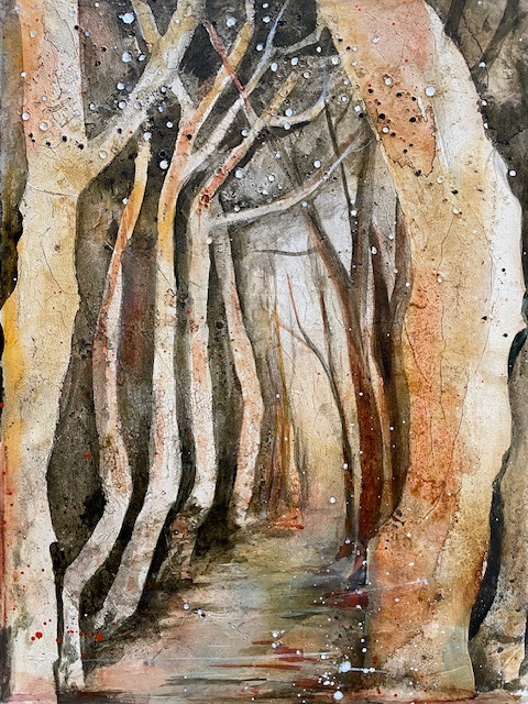 Klick öffnet Bildbetrachter; Waldweg