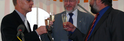 Feierliche Inbetriebnahme des sanierten Wasserwerkes Staaken