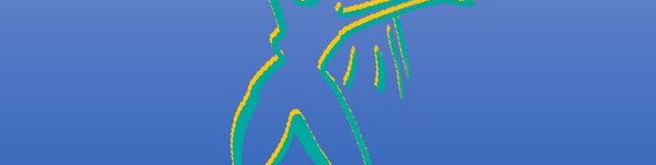 TDF-Fahne "frei leben - ohne Gewalt"