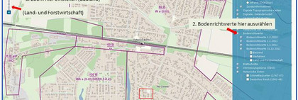 Brandenburg Viewer mit Hinweisen zur Bedienung