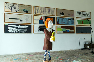 Künstler zeigen in Neuwerder Skulpturen, Malerei und mehr.