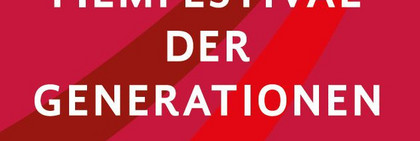 Banner mit der Aufschrift "Europäisches Filmfestival der Generationen"