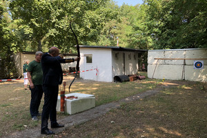 Landrat zu Besuch bei der Nennhausener Schützengilde
