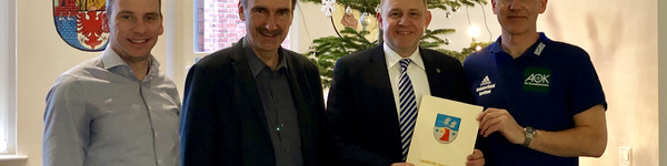 Unterzeichnung der jährlichen Fördervereinbarung