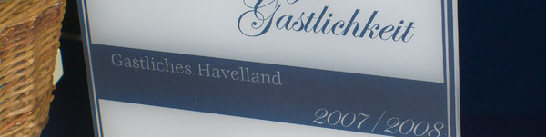 Die Plakette "Brandenburger Gastlichkeit" adelt jetzt 26 Betriebe im Reisegebiet Havelland.