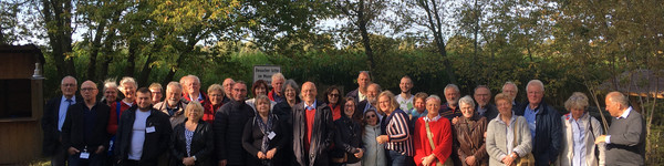 Gemeinsames Erinnerungsfoto der Gäste aus Rendsburg-Eckernförde und der Gastgeber aus dem Havelland.