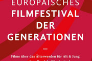 Banner mit der Aufschrift "Europäisches Filmfestival der Generationen"