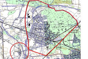 Die Sperrbezirke um Brieselang und Zeestow.
