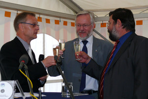 Feierliche Inbetriebnahme des sanierten Wasserwerkes Staaken