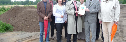 Übergabe des Fördermittelbescheides