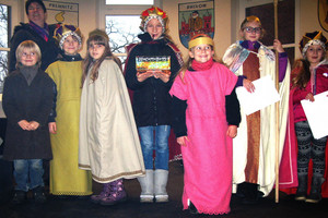 Dreikönigssingen 2015 im Kreishaus Rathenow