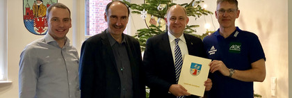 Unterzeichnung der jährlichen Fördervereinbarung