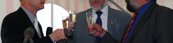 Feierliche Inbetriebnahme des sanierten Wasserwerkes Staaken