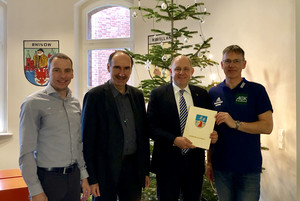 Unterzeichnung der jährlichen Fördervereinbarung