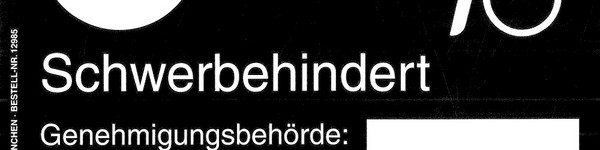 Dieser Parkausweis ist ab 1. Januar 2011 nicht mehr gültig!