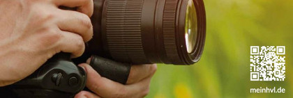 Plakat zum Fotowettbewerb mit der Aufschrift "Wir feiern, was wir lieben - 30 Jahre Landkreis Havelland" - Klick öffnet Bildbetrachter