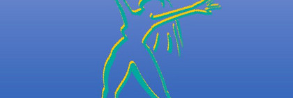 TDF-Fahne "frei leben - ohne Gewalt"