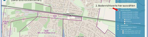 Brandenburg Viewer mit Hinweisen zur Bedienung