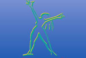 TDF-Fahne "frei leben - ohne Gewalt"