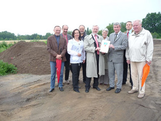 Übergabe des Fördermittelbescheides