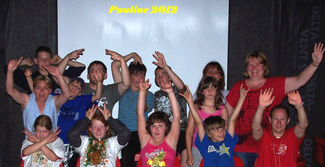Einige der Teilnehmer am Projekt "Pauline 2012".