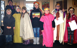 Dreikönigssingen 2015 im Kreishaus Rathenow