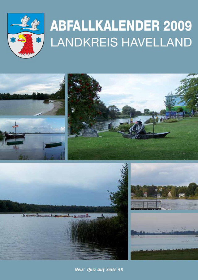 Abb. Abfallkalender 2009