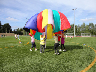 Auf dem 2. Havelländischen Seniorensportfest